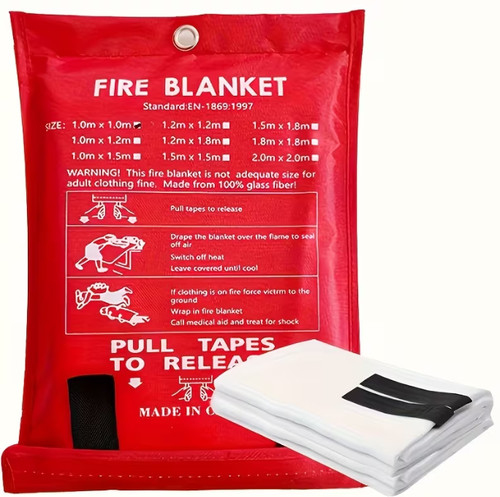 Fire blanket 100x100cm kitchen - 100x100cm,