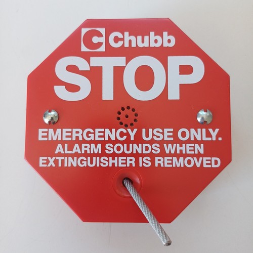 Chubb fire extinguisher - chubb, alarm