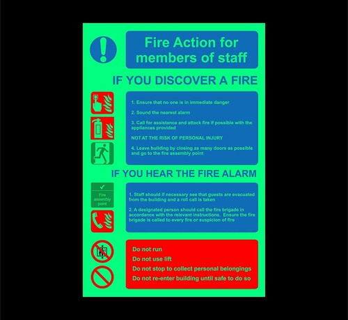 Fire action for members - , of