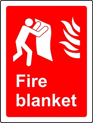 Fire blanket safety - blanket,