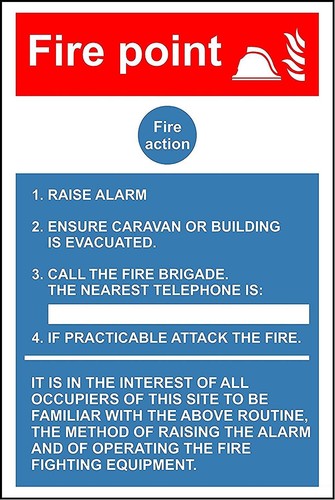 Fire action - point,