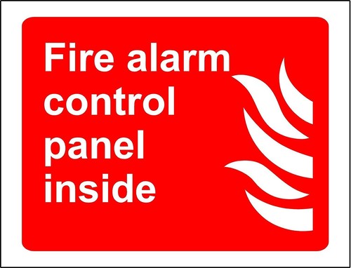 Fire alarm control panel - ,