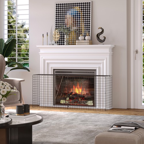 Folding extending fireplace - folding,