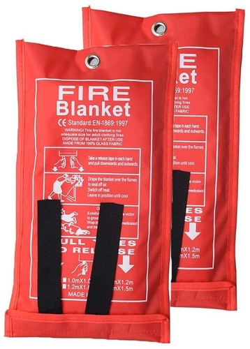 Quick release fire blanket - quick,