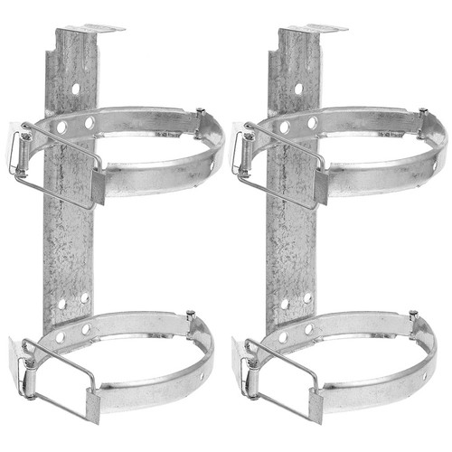 Silver fire extinguisher - silver,